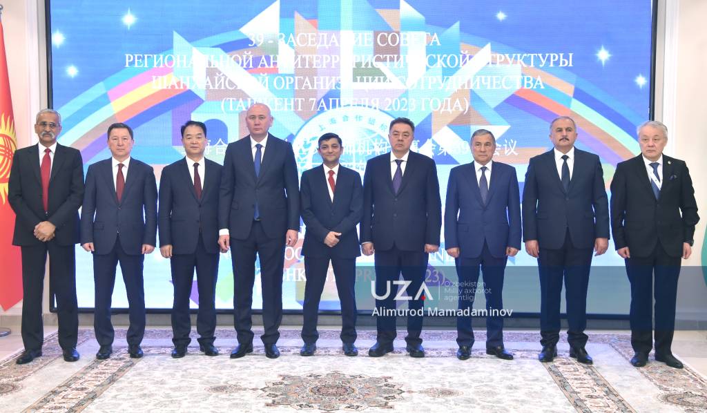 Sco Rats Tashkent hosts a meeting of the SCO RATS Council