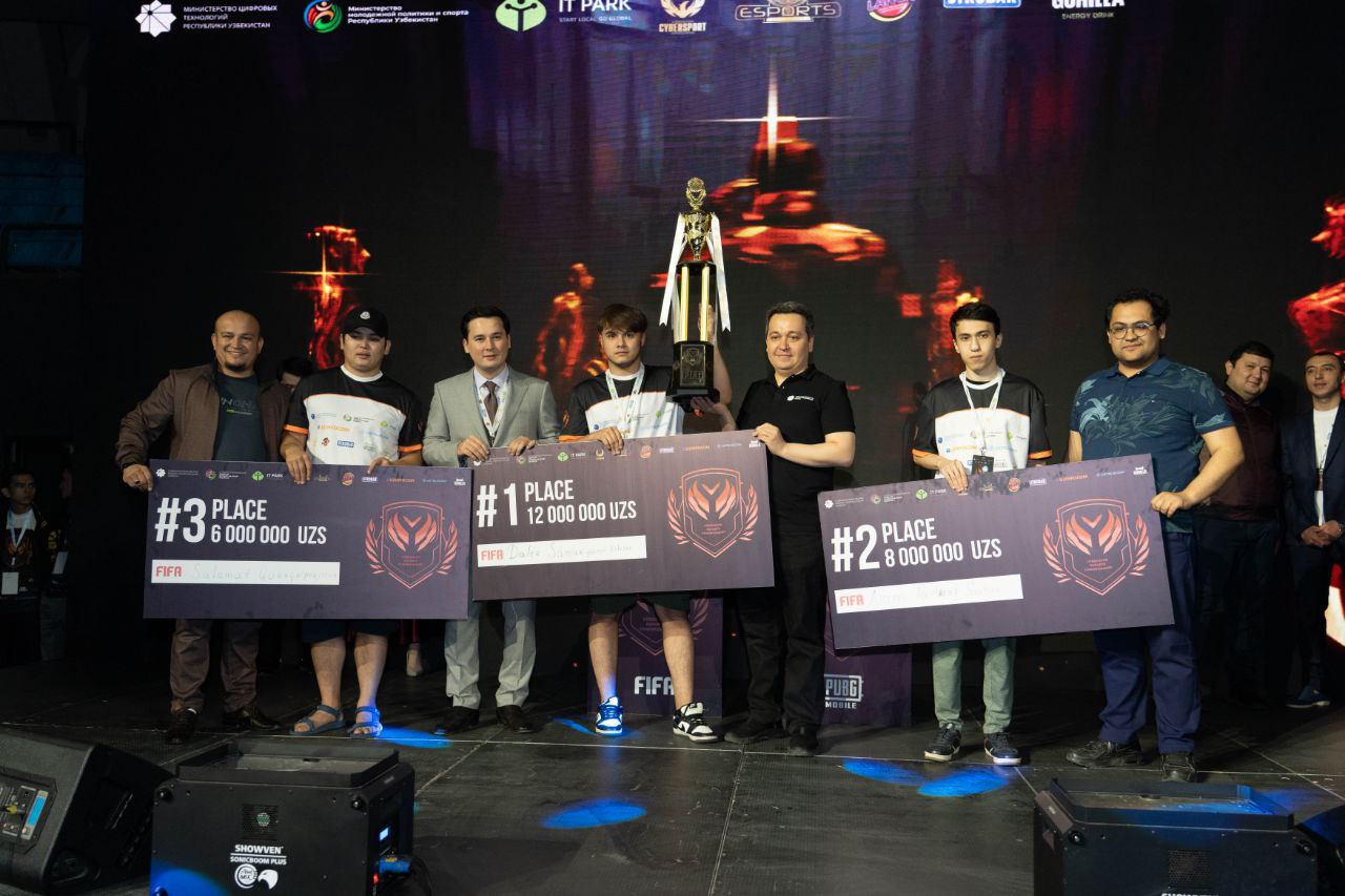 Награждены победители турнира Uzbekistan Esports Championship